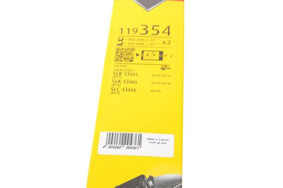 Щетки стеклоочистителя 560 560mm Mercedes Benz SLK-class R171 R172 04- 119354 | Зображення 5