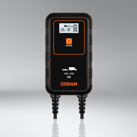 Интелектуальное зарядное устройство OSRAM OEBCS908 12/24V 8A | Зображення 3