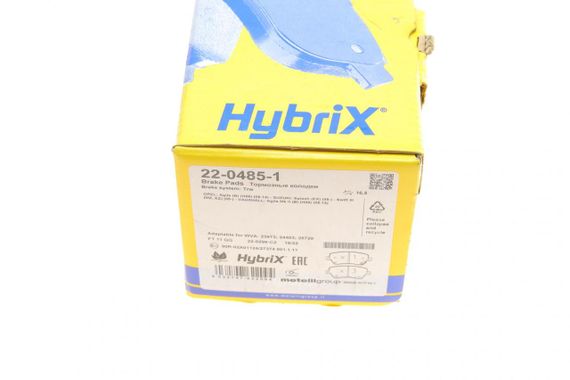 Колодки гальмівні передні Opel Agila B 08-14 Suzuki Swift III 05- Splash 08- 22-0485-1 | Зображення 8