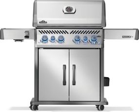 Газовий гриль Napoleon Rogue PRO-S 525 RSIB з бічним пальником Sizzle Zone і вертілем (69912)  нерж сталь RPS525RSIBPSS-2-UA Код: 012822