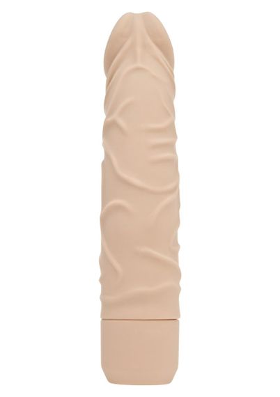 Реалістичний вібратор із 7 режимами вібрації ToyJoy Classic Original, бежевий, 20 × 4 см Sex Aura | Зображення 2