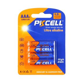 Батарейки PKCELL 1.5V AAA/LR03, 4 шт. блістер Характеристики ААА