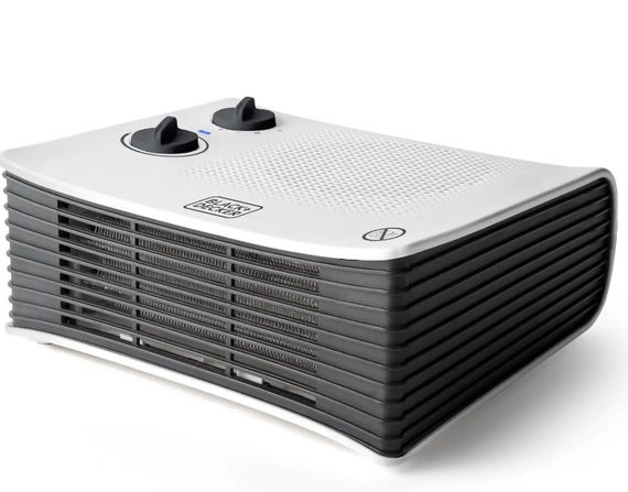 Тепловентилятор BLACK+DECKER 2,0 кВт, площа обігріва 20 кв.м., підлоговий, білий (BXSH2001E) | Зображення 4