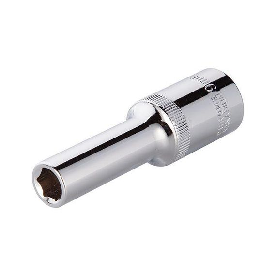 Головка шестигранна подовжена 1/2", 9 ммx78м Cr-V INTERTOOL ET-01091