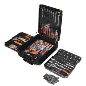 Набор инструмента WMC TOOLS 408 предметов с трещоткой (в чемодане)