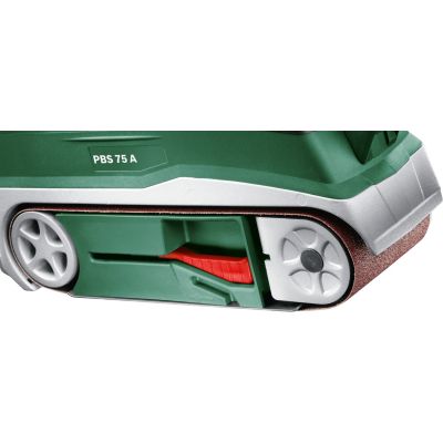 Шлифовальная машина Bosch ленточная PBS 75 A 710Вт, лента 533х75мм, 350м/мин 3.4кг (0.603.2A1.000) | Зображення 2