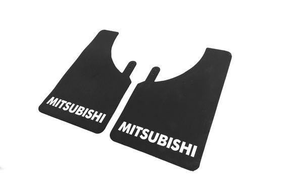 Универсальные брызговики Polytep (230*375, 2 шт) для Тюнинг Mitsubishi | Зображення 1