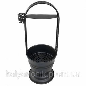 Корзина для угля Mich черная