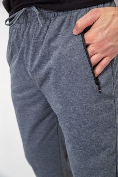 Спорт штани чоловічі, колір сірий, 244R4779 | Зображення 4