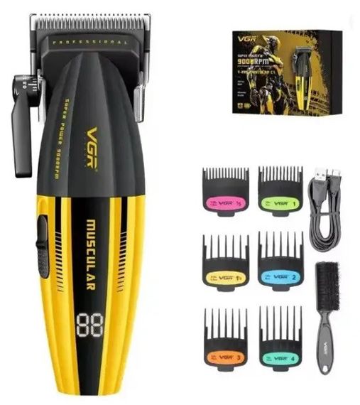 Професійний тример з насадками VGR, Машинка для стрижки волосся з універсальним живленням XS-98 | Зображення 2