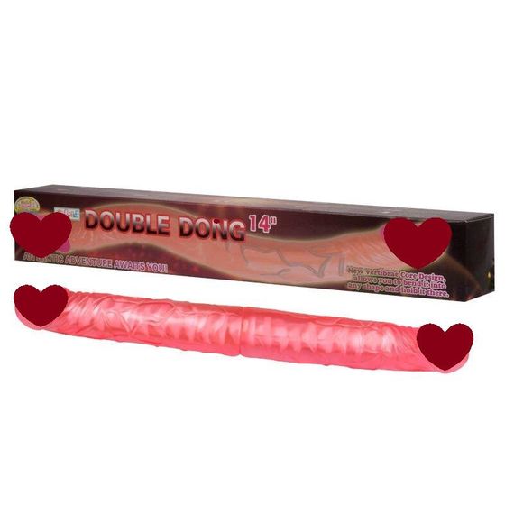 Подвійний фалоімітатор "Double Dong" BW-010011G Sex Aura