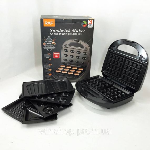 Настольный гриль для гамбургеров электрический RAF Настольный гриль электрический-прижимной AH-17 | Зображення 4