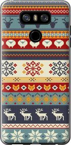 Чехол на LG G6 Рождественский орнамент "3303u-836-17620"