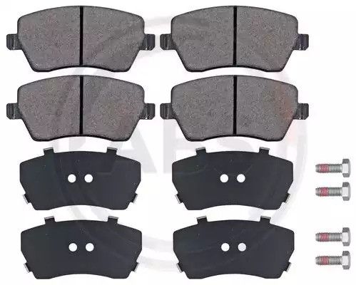 Колодки передні гальмівні Kangoo/Logan 08-/Duster 10- (TRW), ABS (37395) | Зображення 2