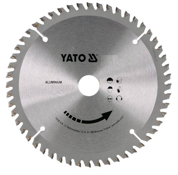 Диск пиляльний по алюмінію 305/30 мм 120 зубців YATO YT-60976