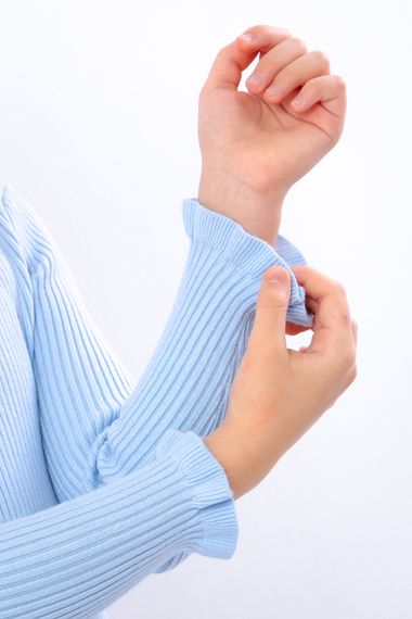 Джемпер для дівчинки Носи своє 146 Блакитний (p-16015-184277) | Зображення 3