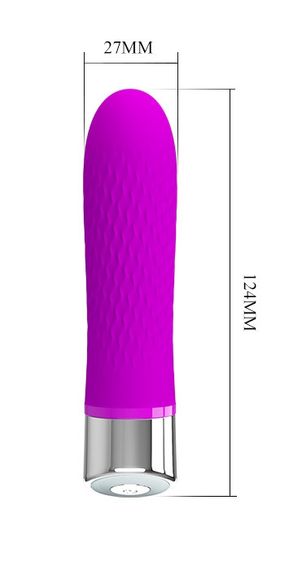 Вибромассажер серии Pretty Love Sebastian Purple, BI-014611 Sex Aura | Зображення 6