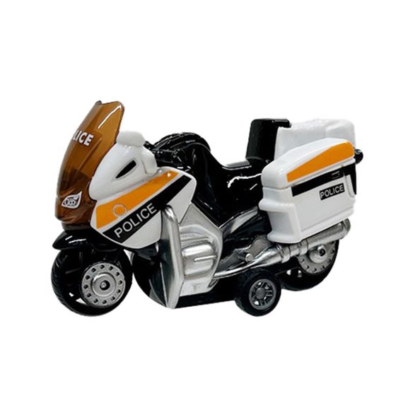 Мотоцикл детский "Police" AP7442 масштаб 1:64 из безопасных материалов Белый