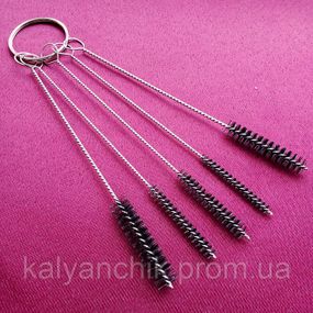 Йорш для чищення скляної трубки Bristles Power чорний 5 шт.