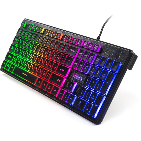 Клавіатура Vinga KB410 black | Зображення 1