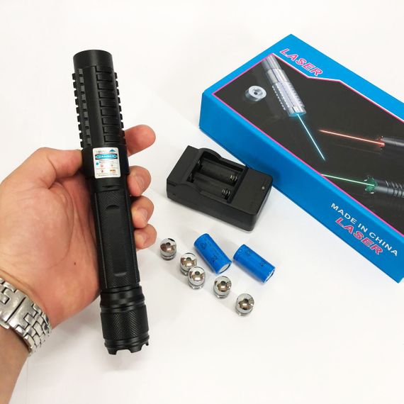 Ліхтар-лазер указка HQ-462 синій YX-B015 | Зображення 1