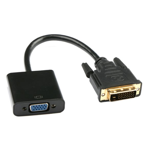 Адаптер-преобразователь DVI-D dual link - VGA, конвертер DVI-D-VGA