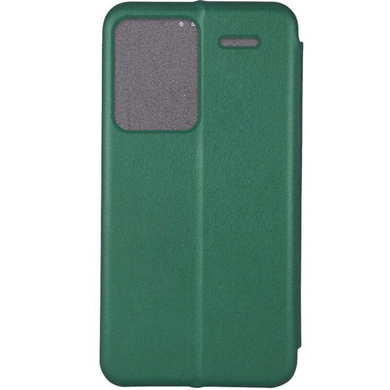 Шкіряний чохол-книжка Classy для Xiaomi Redmi Note 13 Pro+ Зелений | Зображення 1