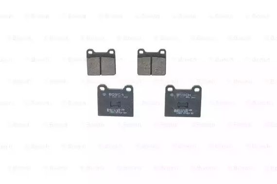 Колодки гальмівні дискові AUDI, BMW, FORD, MB, OPEL, PORSCHE, VW, VOLVO задн.  BOSCH (0986466302) | Зображення 2