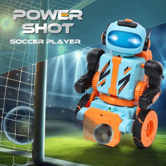 Конструктор Робот Kit 3в1 Футболіст/Снайпер/Воротар / Робот-іграшка Footballer/Sharpshooter/Gripper, 220 деталей Бірюзовий | Зображення 4