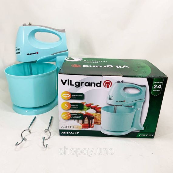 Миксер с подставкой для стационарного использования ViLgrand, Удобный миксер для кухни NX-65 | Зображення 1