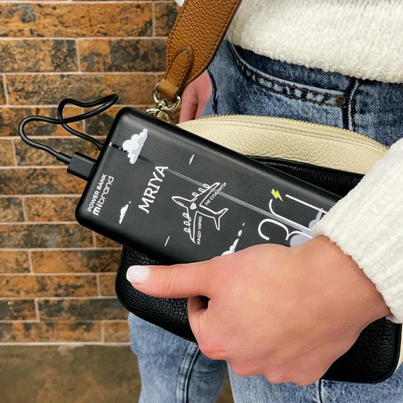 Зовнішній акумулятор Mibrand Mriya 30000mAh 20W Black | Зображення 5