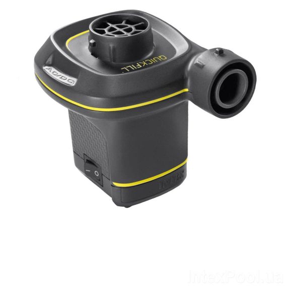 Електричний насос для надування Intex 66634 від мережі та прикурювача (220-240 V, 12 V, 480 л/хв) | Зображення 1