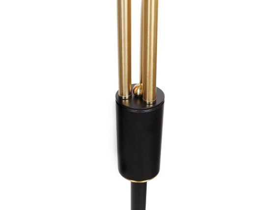 Торшер декоративный FLT-72F/3 G9 BK+GAB | Зображення 2