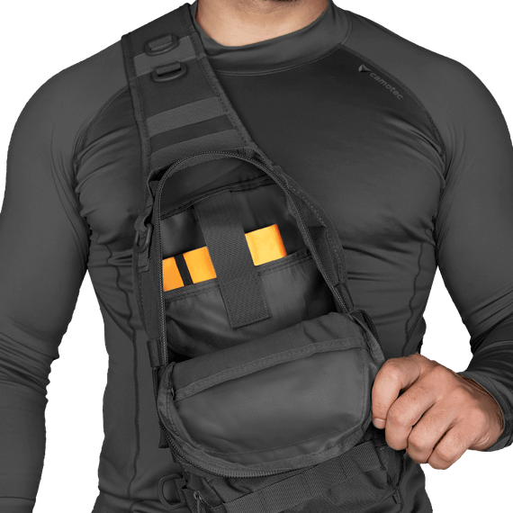 Сумка COB Sling Чорна (7119), | Зображення 6