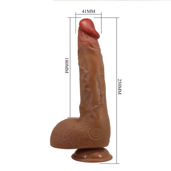 Вібратор на присосці Wilks, 9.8 TPR vibration functions rotation functions 5 thrusting settings Sex Aura | Зображення 8