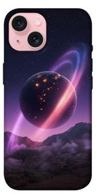 Чохол з картинкою Сатурн для Apple iPhone 15 (6.1")