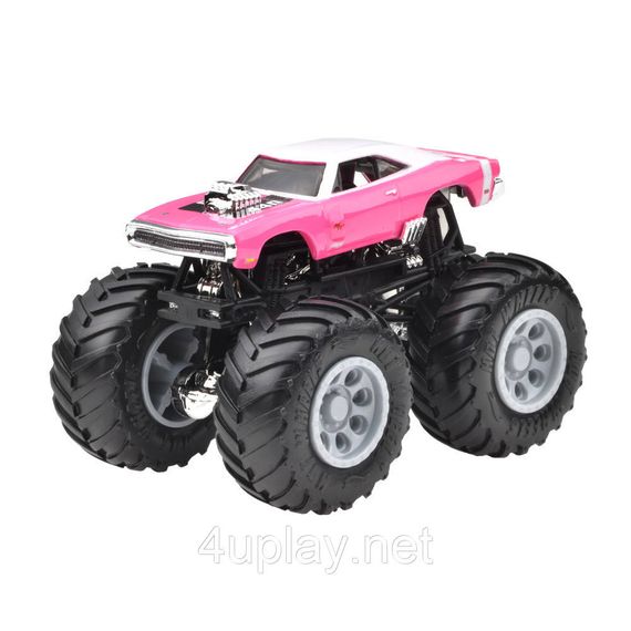 Подарунковий набір 2 монстр-траки Хот Вілс Оригінал Hot Wheels Monster Trucks Rodger Dodger vs Dodge Charger | Зображення 4