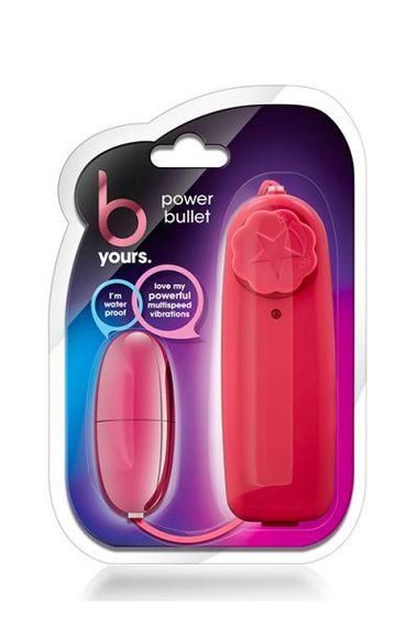 Віброяйце B yours POWER BULLET CERISE Sex Aura | Зображення 1