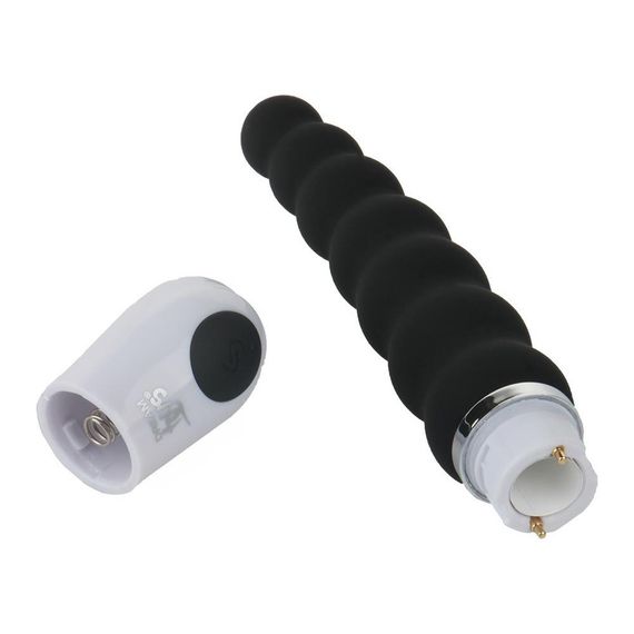 Анальная виброёлка Dream Toys Essentials P-Spot Caterpillar, черная, 15 × 2,5 см Sex Aura | Зображення 4