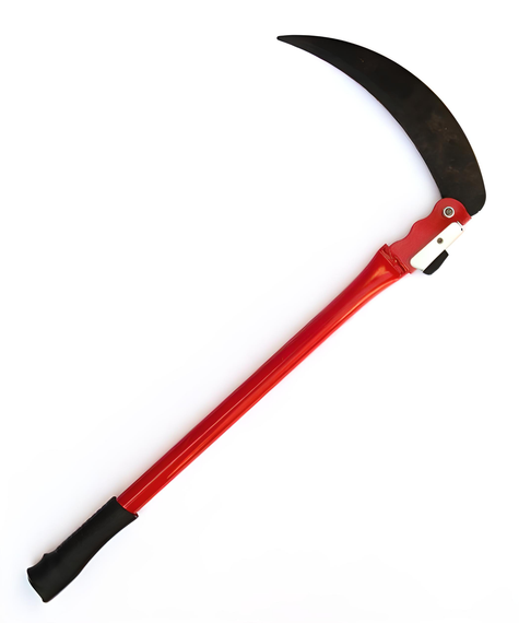 Коса розкладна для саду, з круглою ручкою 50мм | Зображення 2