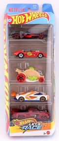 Hot Wheels Let's Race Подарунковий набір з 5-ти машинок Хот Вілс для треків