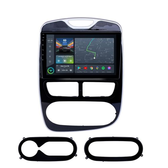 Штатна магнітола Torssen Renault Clio 4 AC/Climate 13-15 FL9 4+64Gb 4G Carplay DSP | Зображення 1