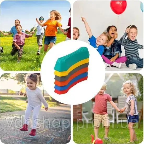 Балансировочная дорожка для детей / 6 мостов шагового баланса | Зображення 1