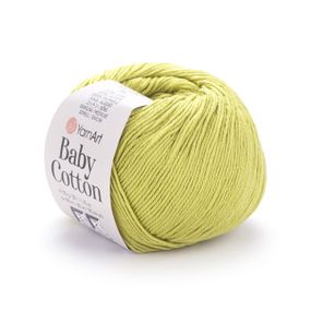 Пряжа YarnArt Baby Cotton No 436 (Ярнарт Бебі Коттон) 50 г / 165 м напівбавовна для дитячих речей та іграшок амігурумі