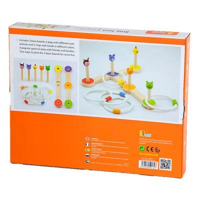 Игровой набор Viga Toys Бросание кольца (50174) | Зображення 3