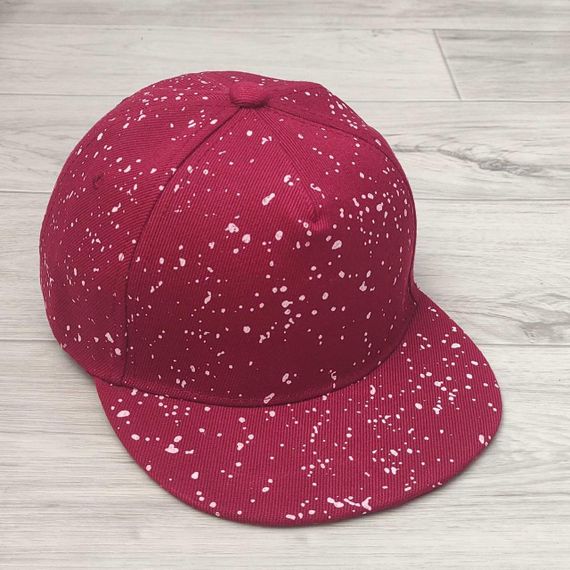 Кепка дитяча снепбек (Snapback)  Біло-чорний 50-54р (2226) | Зображення 4