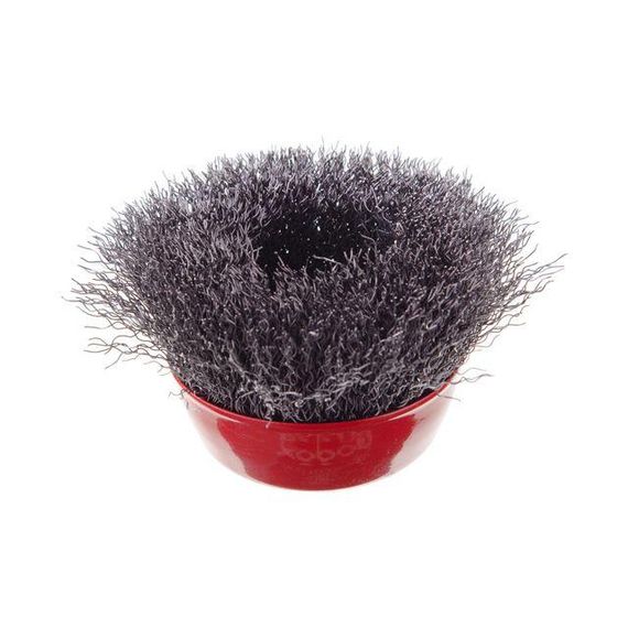 Щітка чашкова 85 мм, для КШМ, М14 (кручений дріт) INTERTOOL BT-1085 | Зображення 1