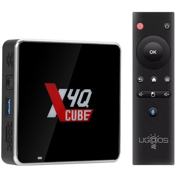 TV Медіаплеєр Ugoos X4Q CUBE 2/16Gb/Amlogic S905X4/Android 11/WiFi 2.4G+5G/BT 5.1/Miracast/BT GyroRC | Зображення 4