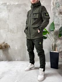 Костюм Soft Shell утеплений хакі | 5-960