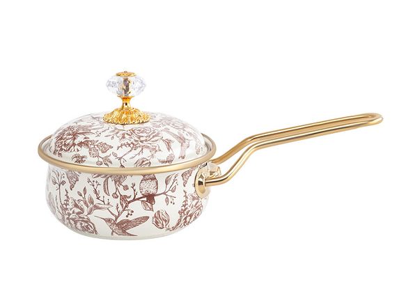 Кухонный ковш Garden Beige с крышкой 14х31 см 900мл